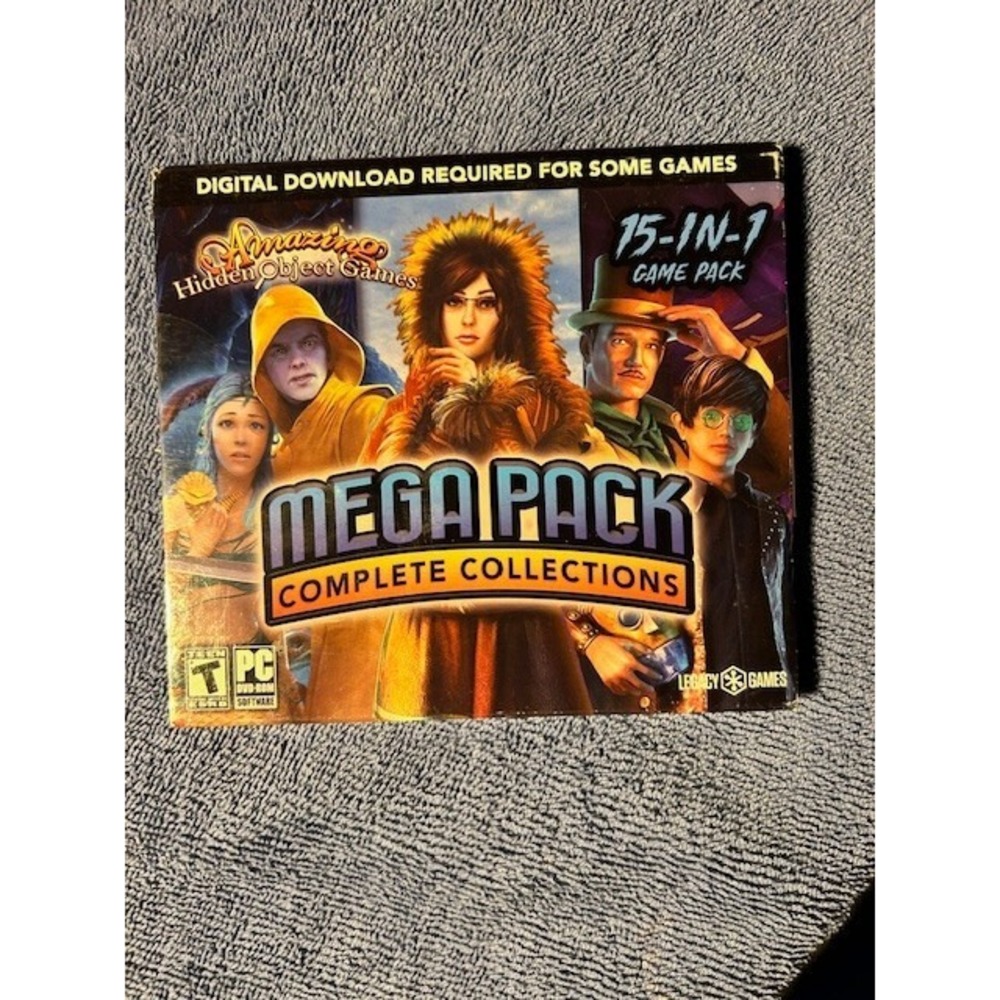 Legacy Amazing Hidden‎ Object Games for PC: Mega Pack: Complete Collections NEW